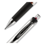 207 Impact Gel Pen, Retractable, Bold 1 mm, Red Ink, Black/Red Barrel