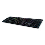 G915 LIGHTSPEED Wireless RGB Mechanical Gaming Keyboard, Tactile Keys, Black