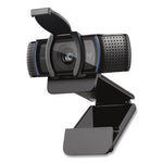 C920s PRO HD Webcam, 1920 pixels x 1080 pixels, 3 Mpixels, Black