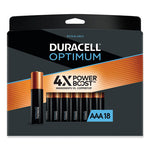 Optimum Alkaline AAA Batteries, 18/Pack