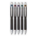 Jetstream Retractable Hybrid Gel Pen, 1 mm, Assorted Ink and Barrel Colors, 5/Pack