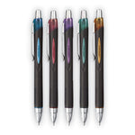 Jetstream Retractable Hybrid Gel Pen, 1 mm, Assorted Ink and Barrel Colors, 5/Pack