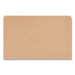 Reinforced Kraft Top Tab File Folders, Straight Tabs, Legal Size, 0.75" Expansion, Brown, 100/Box