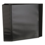 Slant D-Ring View Binder, 3 Rings, 4" Capacity, 11 x 8.5, Black