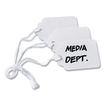 Medium-Weight White Marking Tags, 1.75 x 1.09, 1,000/Box