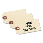 Unstrung Shipping Tags, 11.5 pt Stock, 4.75 x 2.38, Manila, 1,000/Box