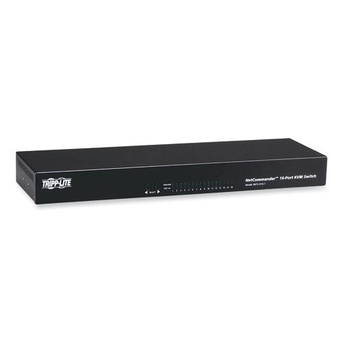 NetCommander Cat5 KVM Switch, 1U Rack-Mount, 16 Ports, TAA Compliant