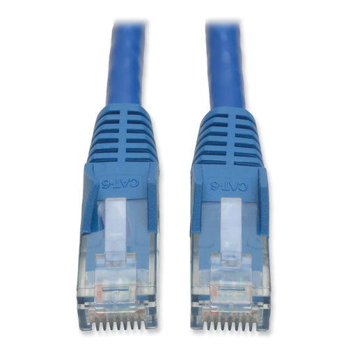 CAT6 Gigabit Snagless Molded Patch Cable, 14 ft, Blue