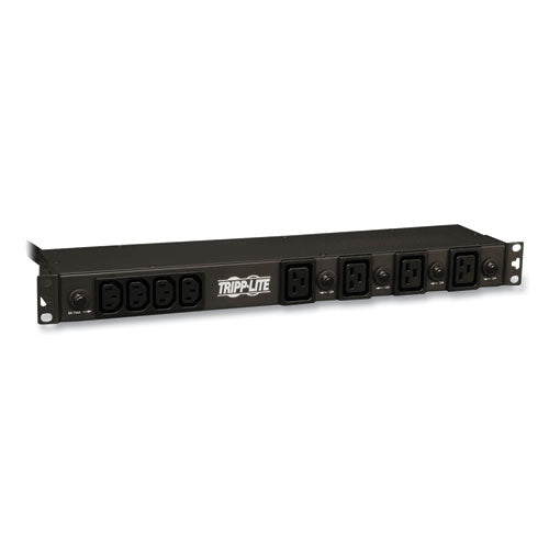 Single-Phase Basic PDU, 20 Outlets, 15 ft Cord, Black