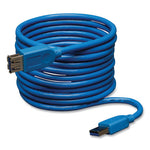 USB 3.0 SuperSpeed Extension Cable, 10 ft, Blue