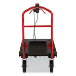 Motorized Kit for 24" x 48" Platform Trucks, Medium, DC Motor, 60 V Lithium-Ion Battery, 0.5 mph to 3 mph, Black/Red