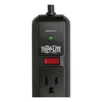 Protect It! Surge Protector, 7 AC Outlets, 12 ft Cord, 1,080 J, Black