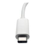 USB 3.1 Gen 1 USB-C to VGA Adapter, 3", White