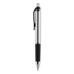 207 Impact Gel Pen, Retractable, Bold 1 mm, Blue Ink, Black/Blue Barrel