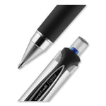 207 Impact Gel Pen, Retractable, Bold 1 mm, Blue Ink, Black/Blue Barrel