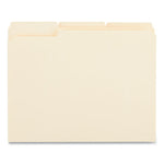 Top Tab File Folders, 1/3-Cut Tabs: Assorted, Letter Size, 0.75" Expansion, Manila, 50/Box