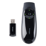 Presenter Expert Wireless Cursor Control with Green Laser, Class 2, 150 ft Range, Black