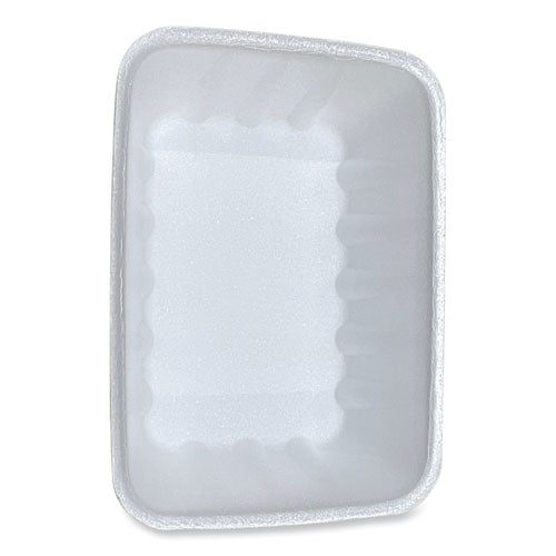 Meat Trays, #42K, 8.75 x 6.32 x 2.25, White, 252/Carton