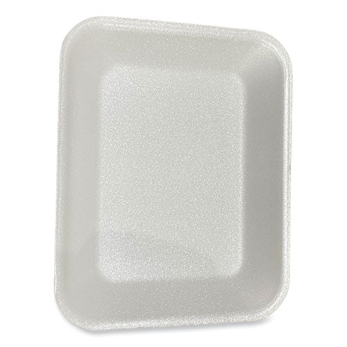 Meat Trays, #8P, 10.8 x 8.82 x 1.5, White, 200/Carton