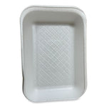 Meat Trays, #2D, 8.56 x 6.1 x 1.2, White, 500/Carton