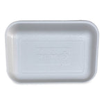 Meat Trays, #2. 8.5 x 6.03 x 1.11, White, 500/Carton