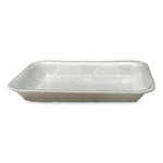 Meat Trays, #4P, 9.5 x 7.19 x 1.2, White, 500/Carton