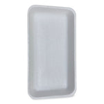 Meat Trays, #15P, 14.44 x 7.88 x 1.37, White, 200/Carton