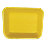 Meat Trays, #8P, 10.8 x 8.82 x 1.5, Yellow, 200/Carton