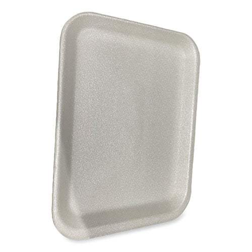 Meat Trays, #4S, 9.5 x 7.25 x 0.5, White, 500/Carton