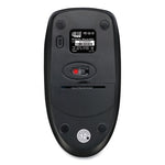 iMouse M60 Antimicrobial Wireless Mouse, 2.4 GHz Frequency/30 ft Wireless Range, Left/Right Hand Use, Black