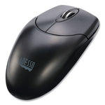 iMouse M60 Antimicrobial Wireless Mouse, 2.4 GHz Frequency/30 ft Wireless Range, Left/Right Hand Use, Black