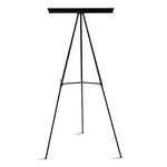 Telescoping Tripod Display Easel, Adjusts 35" to 64" High, Metal, Black