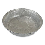 Round Aluminum To-Go Container Lids, Dome Lid, 9", Clear, Plastic, 500/Carton