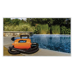 MagicAir Deluxe Electric Inflator/Deflator, 130 cu ft/min, 3.25 psi, 4 hp Motor, 110-120 V AC, Ships in 4-6 Business Days