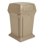 Ranger Fire-Safe Container, 35 gal, Structural Foam, Beige