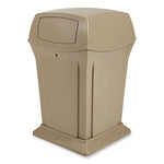 Ranger Fire-Safe Container, 35 gal, Structural Foam, Beige