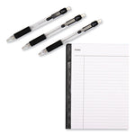 Z-Grip Mechanical Pencil, 0.5 mm, HB (#2), Black Lead, Clear/Black Barrel, Dozen