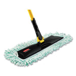 HYGEN Dry Dusting Mop Heads with Fringe, 36", Microfiber, Green