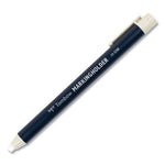 Wax-Based Marking Pencil, 4.4 mm, White Wax, Navy Blue Barrel, 10/Box