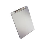 A-Holder Aluminum Form Holder, 0.5" Clip Capacity, Holds 8.5 x 11 Sheets, Silver