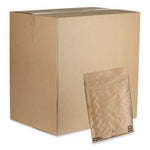 EverTec Curbside Recyclle Padded Mailer, #0, Kraft Paper, Self-Adhesive Closure, 7 x 9, Brown, 300/Carton