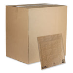 EverTec Curbside Recyclle Padded Mailer, #5, Kraft Paper, Self-Adhesive Closure, 12 x 15, Brown, 100/Carton