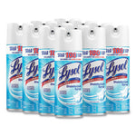 Disinfectant Spray, Crisp Linen Scent, 12.5 oz Aerosol Spray, 12/Carton