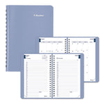 Academic Daily/Monthly Planner, 8 x 5, Cloud Blue Cover, 12-Month (Aug to July): 2023 to 2024