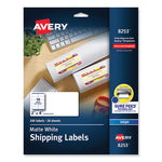 Vibrant Inkjet Color-Print Labels w/ Sure Feed, 2 x 4, Matte White, 200/PK