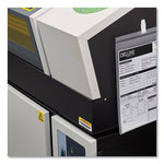 PermaTrack Destructible Asset Tag Labels, Laser Printers, 0.5 x 1, White, 84/Sheet, 8 Sheets/Pack