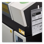 PermaTrack Destructible Asset Tag Labels, Laser Printers, 2 x 3.75, White, 8/Sheet, 8 Sheets/Pack