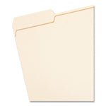 Manila File Folders, 1/3-Cut Tabs: Left Position, Letter Size, 0.75" Expansion, Manila, 100/Box