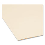 100% Recycled Reinforced Top Tab File Folders, 1/3-Cut Tabs: Assorted, Letter Size, 0.75" Expansion, Manila, 100/Box