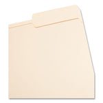 Manila Guide Height Systems File Folders, 2/5-Cut Tabs: Right of Center, Letter Size, 0.75" Expansion, Manila, 100/Box